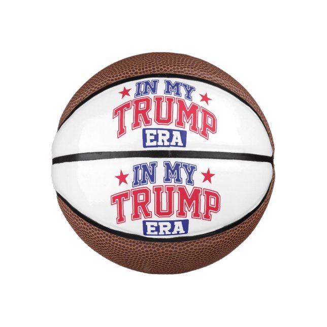 In meiner Trump-Ära Mini Basketball (Vorderseite)