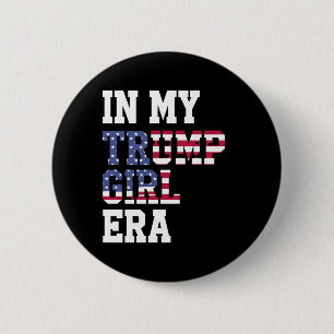 In meiner Trump Girl Ära US 47. Präsident Button