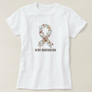 In meiner Überlebenden-Ära, Wildblumen Boho Brustk T-Shirt
