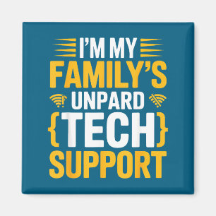 In meiner unbezahlten Tech-Unterstützung für meine Magnet