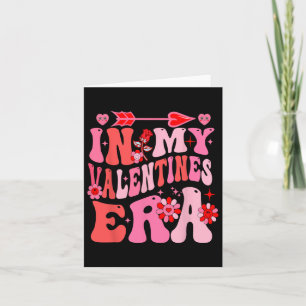 In meiner Valentinenzeit Valentinstag Mädchen 1 Karte