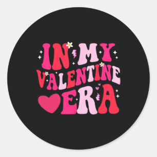 In meiner Valentinzeit Runder Aufkleber