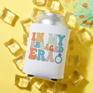 In meiner Verlobten Ära Groovy Retro Dosenkühler