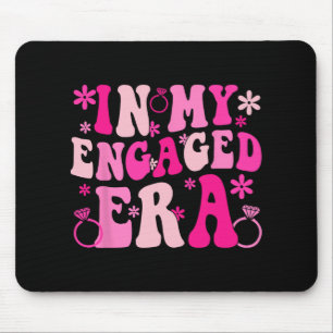 In meiner Verlobten Era Bride Bridesmaid Groovy Ba Mousepad