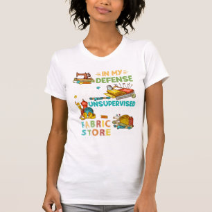 In meiner Verteidigung wurde mir ein unbeaufsichti T-Shirt