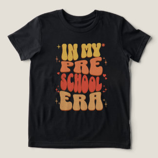 In meiner Vorschulzeit zurück zur Vorschule Tri-Blend Shirt
