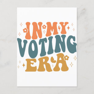 In meiner Wahlperiode kehrt die Wavy zurück Postkarte