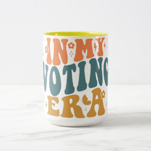In meiner Wahlperiode kehrt die Wavy zurück Zweifarbige Tasse