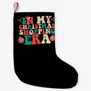 In meiner Weihnachtseinkauf-Ära Groovy Holiday Kleiner Weihnachtsstrumpf