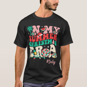In meiner Weihnachtszeit, lustige Groovy Sommer We T-Shirt