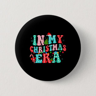 In meiner Weihnachtszeit passt Familie Merry Chris Button