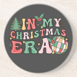 In meiner Weihnachtszeit Weihnachten Groovy Getränkeuntersetzer