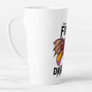 In meiner Welt kämpfe ich Drachen Milchtasse