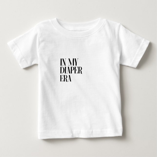 In meiner Windelzeit Baby T-shirt (Vorderseite)