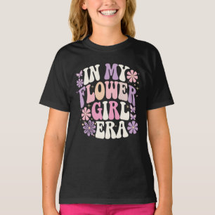 In meiner Zeit als Blumenmädchen Retro Groovy Flow T-Shirt