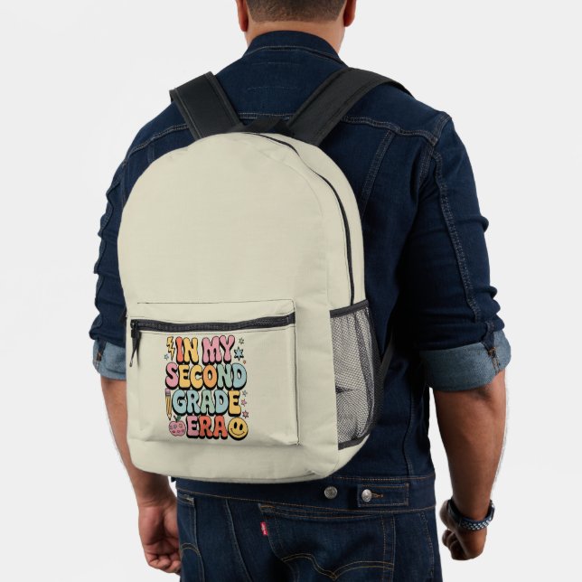 In meiner zweiten Klasse Lehrer der zweiten Klasse Bedruckter Rucksack (Insitu (Modell))