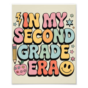 In meiner zweiten Klasse Lehrer der zweiten Klasse Fotodruck