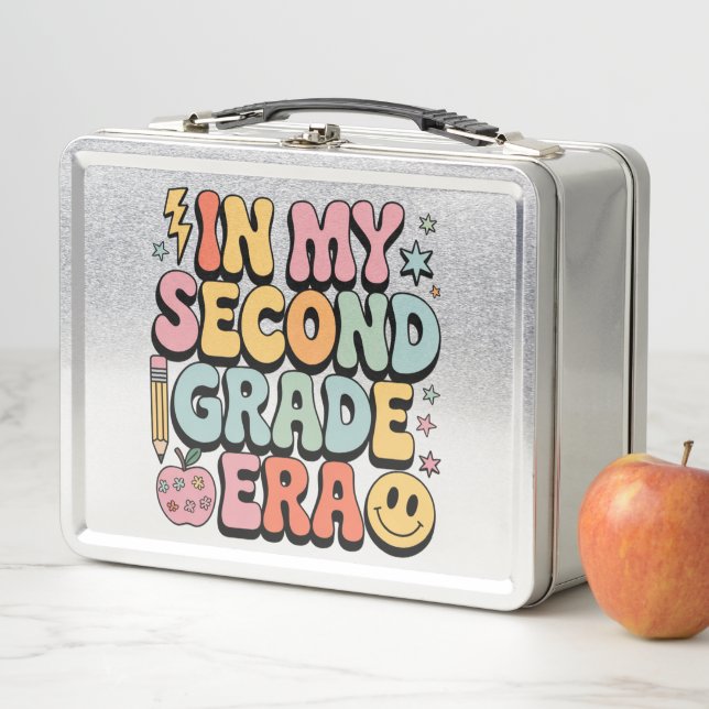 In meiner zweiten Klasse Lehrer der zweiten Klasse Metall Brotdose (Beispiel)