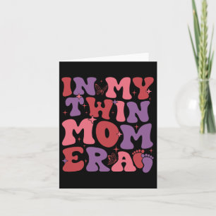 In meiner Zwillingsmütter-Mama Erra Funny Twin Mam Karte