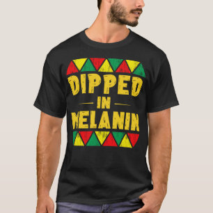 in Melanin getaucht T-Shirt