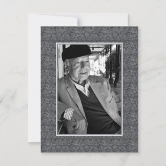 In Memoriam Erinnerung Foto über den Tod Ankündigung