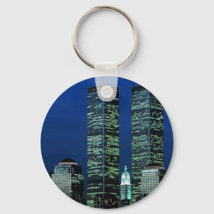 In Memoriam in Erinnerung an Twin Towers WTC NYC Schlüsselanhänger