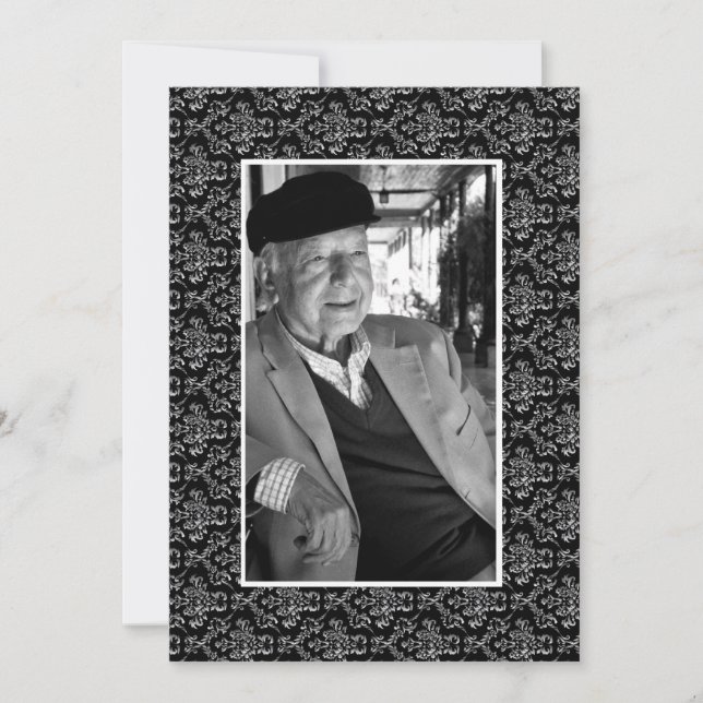 In Memoriam liebevollem Einladung (Vorderseite)