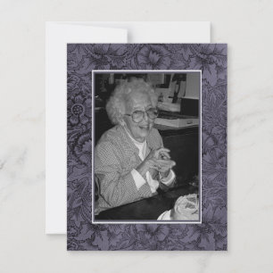 In Memoriam Remembranise Death Notice Foto Ankündigung