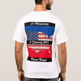 In Memoriam Schwarz Bar der Erinnerung T-Shirt