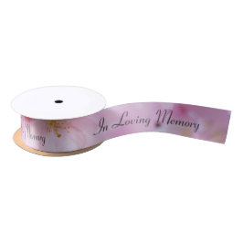 In Memory Cherry Blüten Satin Band Satinband