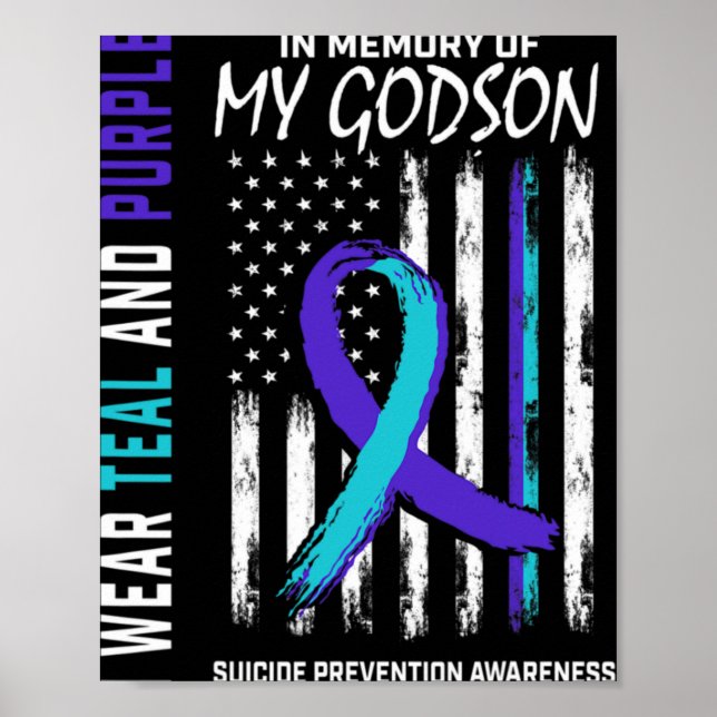 In Memory Godson Suicide Awareness Prevention Amer Poster (Vorne)