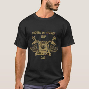 In Memory Motorradfahrer Beerdigung T-Shirt