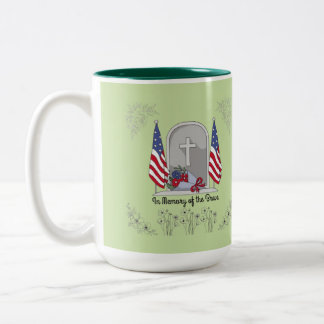 In memory of the brave sage zweifarbige tasse