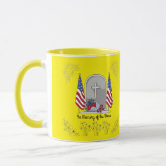 In memory of the brave yellow tasse