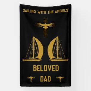 In Memory Sailer Boater Beerdigung Banner