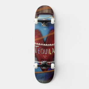 In Mexiko hergestellter Tequila Skateboard