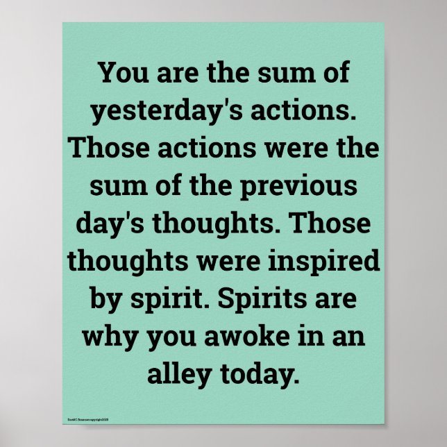 In moderation... Print, Value Poster (Vorne)