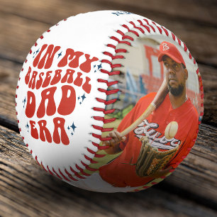 In My Baseball Dad Era 2 Foto Erinnerungs-Geschenk