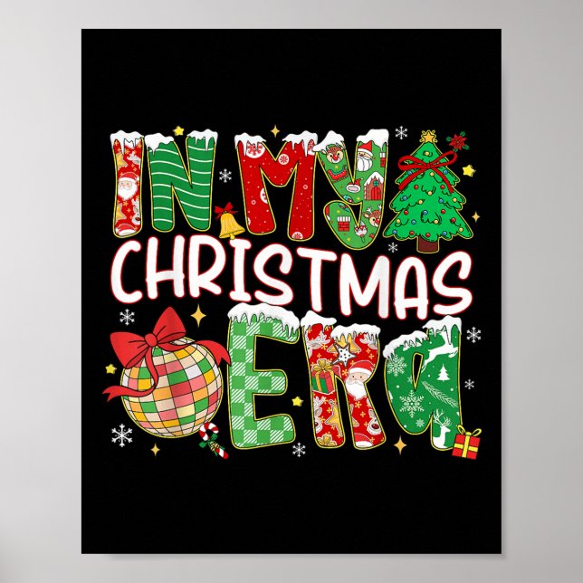 In My Christmas Era Family Matching Merry Christma Poster (Vorne)