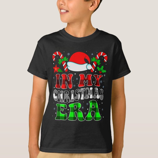 In My Christmas Era Family Matching Merry Christma T-Shirt (Vorderseite)