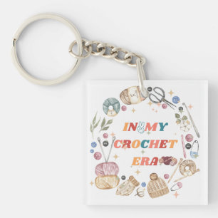 In My Crochet Era Shirt, Geschenk für Crafter-Mutt Schlüsselanhänger
