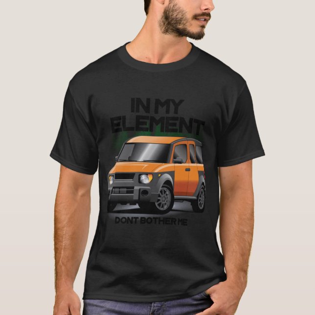 In My Element Tangerine T-Shirt (Vorderseite)