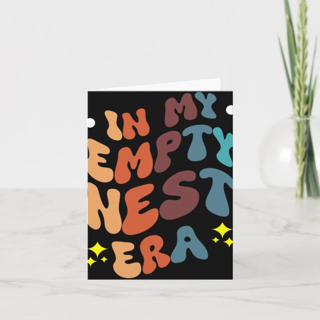 In My Empty Nest Era  Karte (Vorderseite)