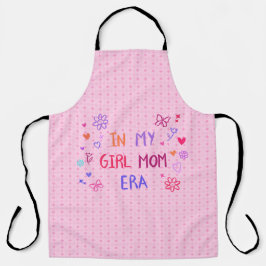 in my girl mom era CRAYON Schürze