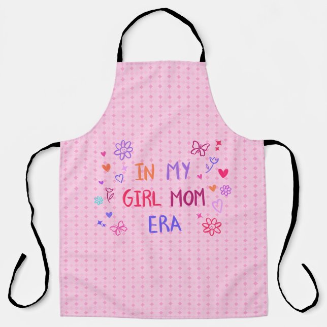  in my girl mom era CRAYON  Schürze (Vorderseite)