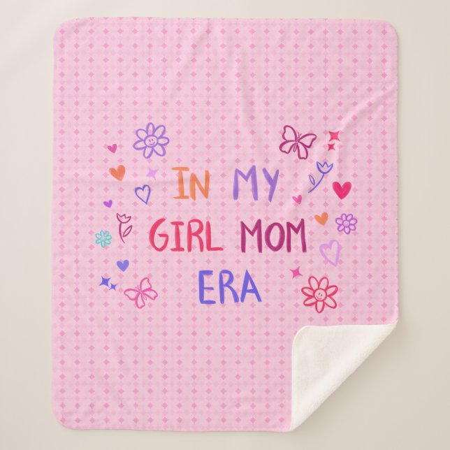  in my girl mom era CRAYON  Sherpadecke (Vorderseite)