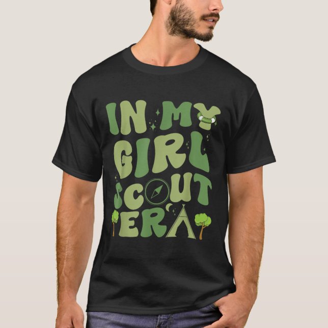 In My Girl Patricks Day Scout Era, Scout Camping F T-Shirt (Vorderseite)