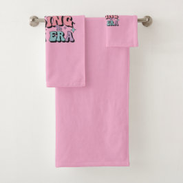 In My Horse Riding Mom Era: Mama T Shirt Mom Life Badhandtuch Set