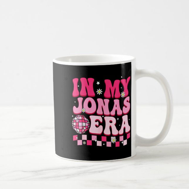 In My Jonas Era Funny Jonas Groovy 80's Men Women  Kaffeetasse (Rechts)