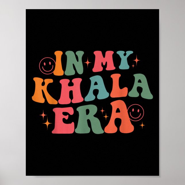 In My Khala Era Baby Pregnancy Announcement For Au Poster (Vorne)